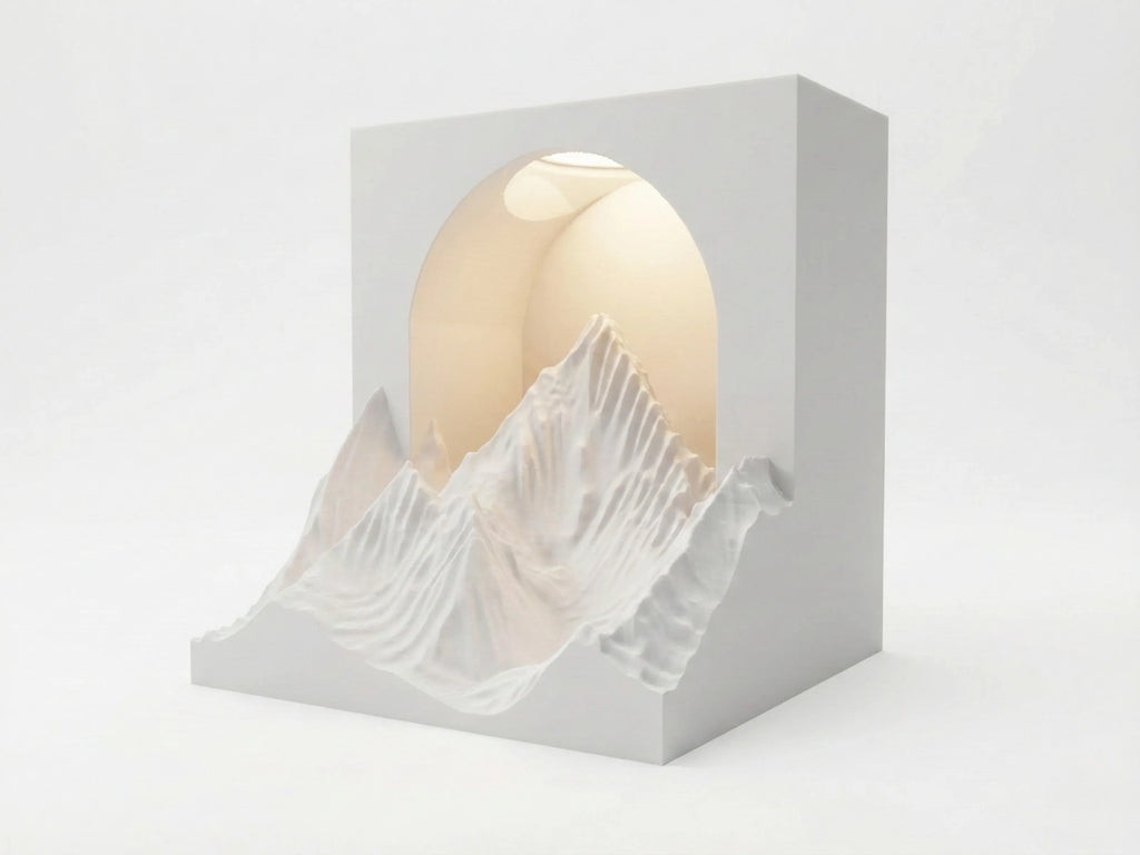FormaCraft Mountain Light — Minimalist Ambient Lamp