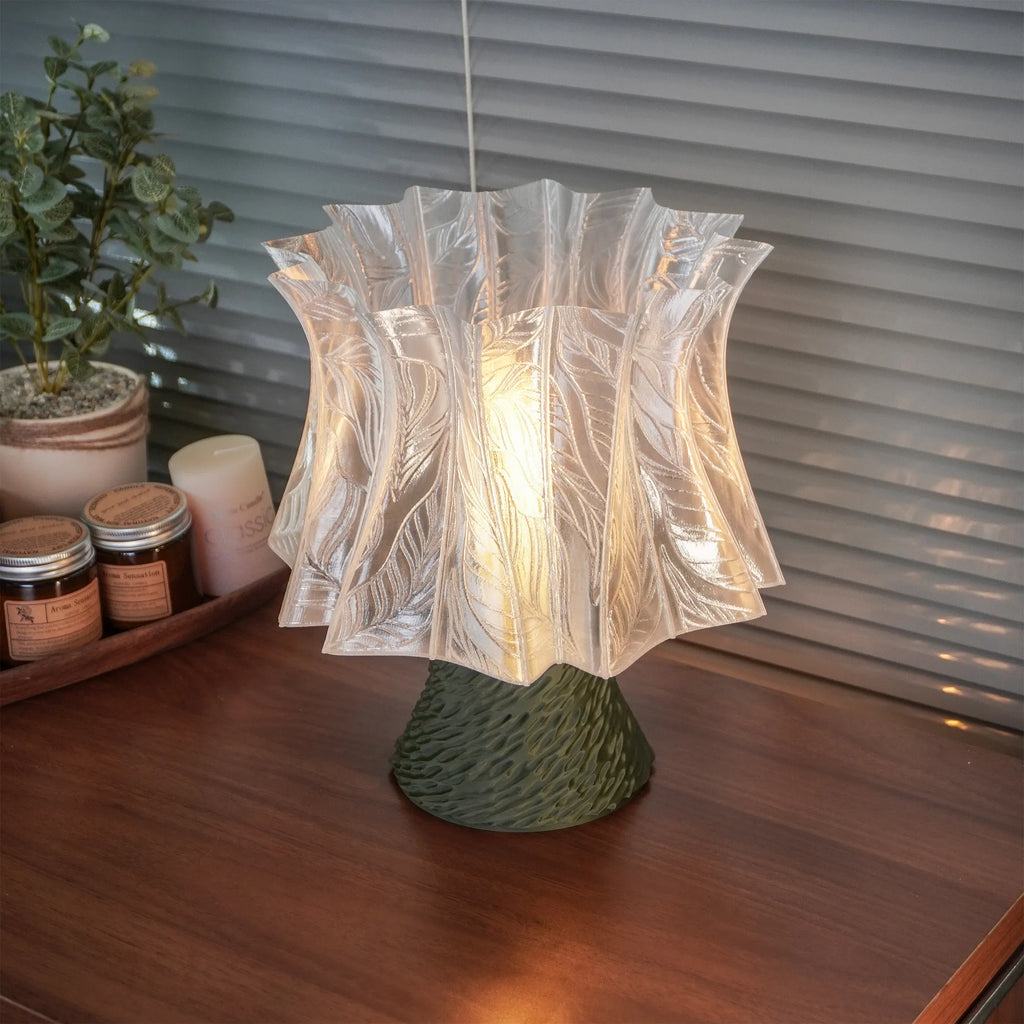 FormaCraft Auremora Petal — Organic Table Lamp