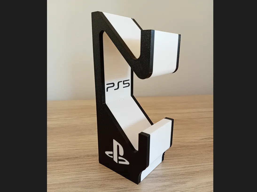 FormaCraft Dual PS5 Controller Holder — Gaming Desk Stand