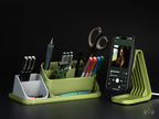 FormaCraft Modular Desk Organizer — MagSafe Phone Stand