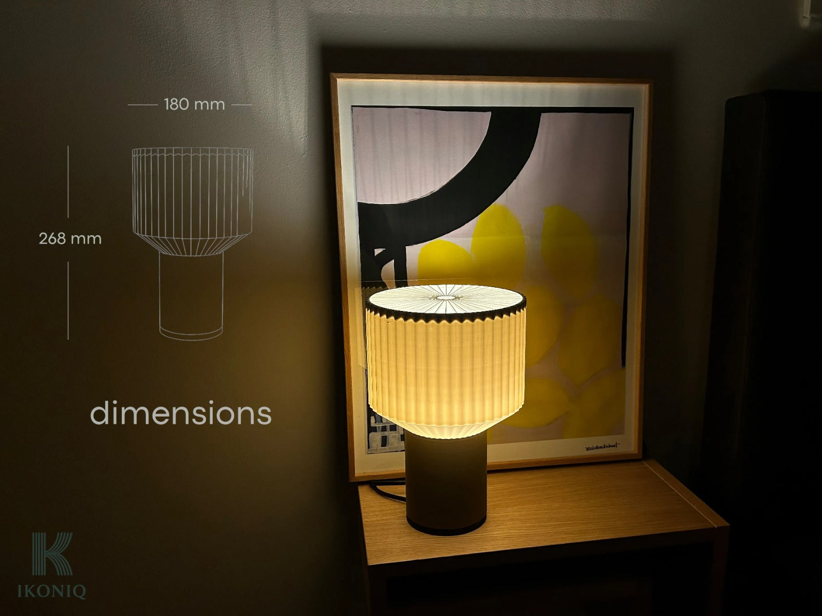 COPA Table Lamp – Modern 3D Printed Design