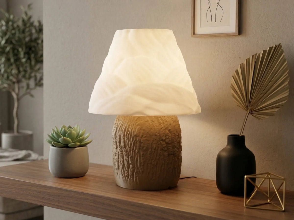 FormaCraft Organic Tree Texture Lamp — E14