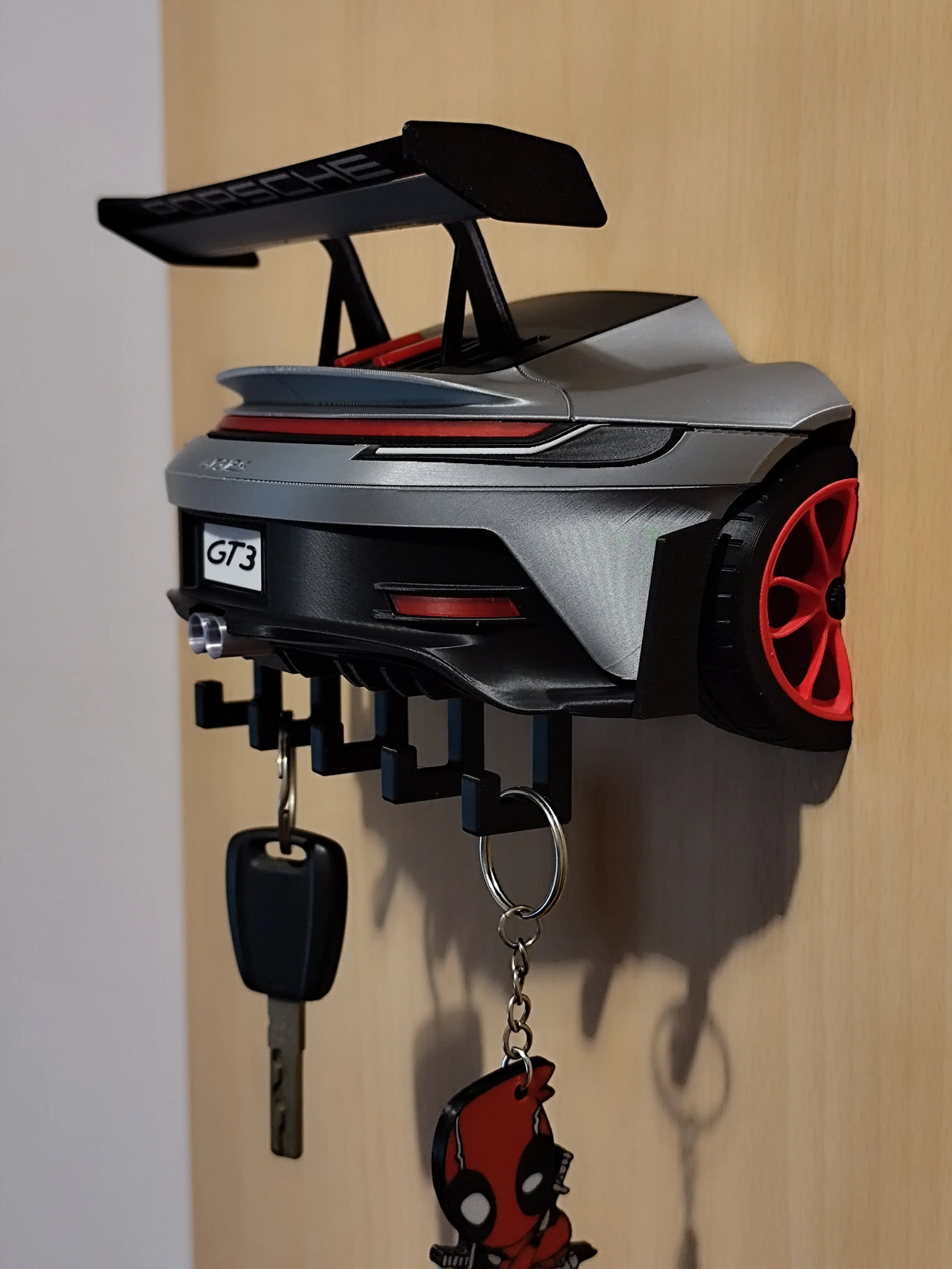 FormaCraft GT3 RS Key Hanger — Porsche Wall Key Holder