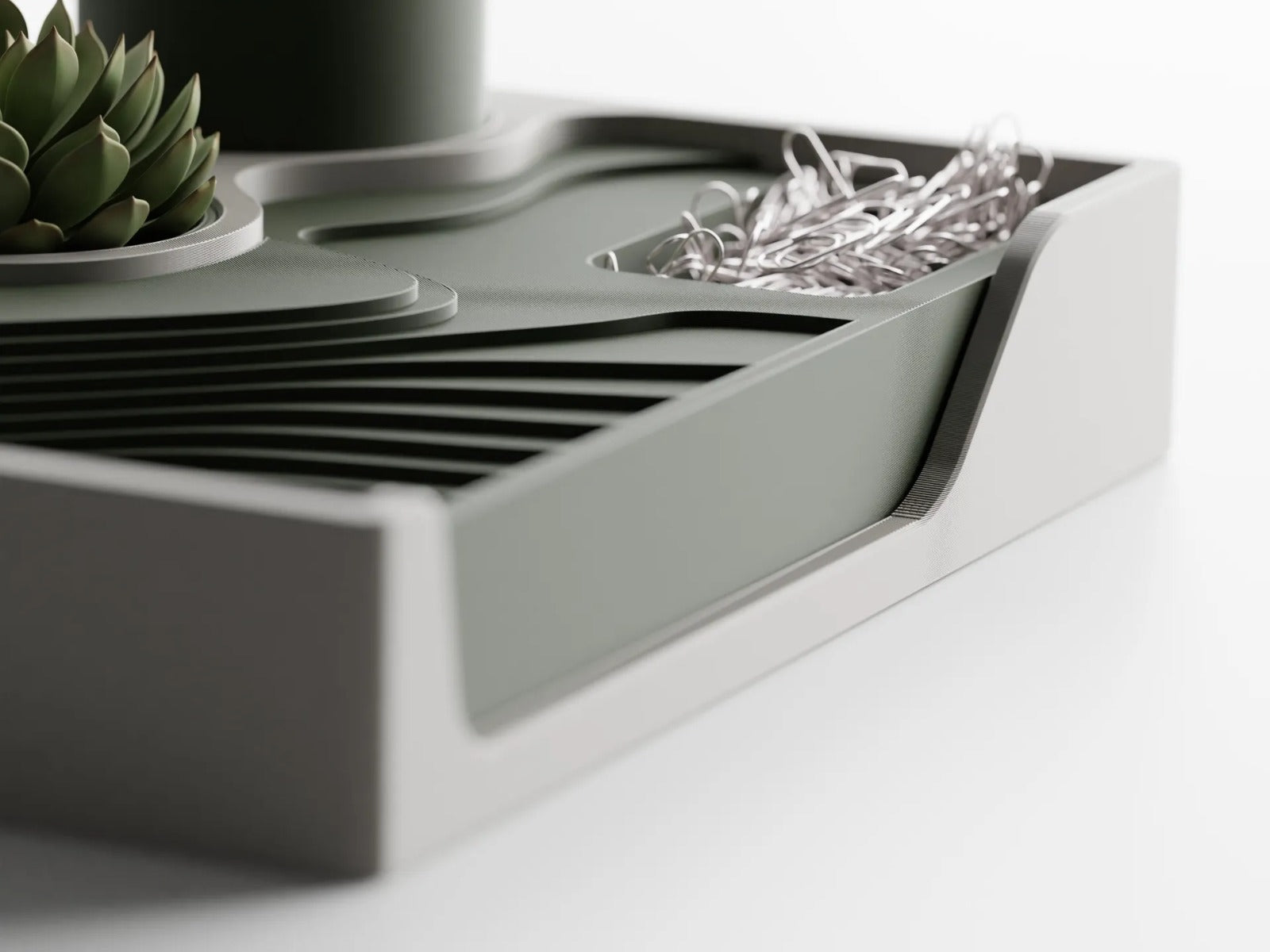 Stepped Desk Organizer