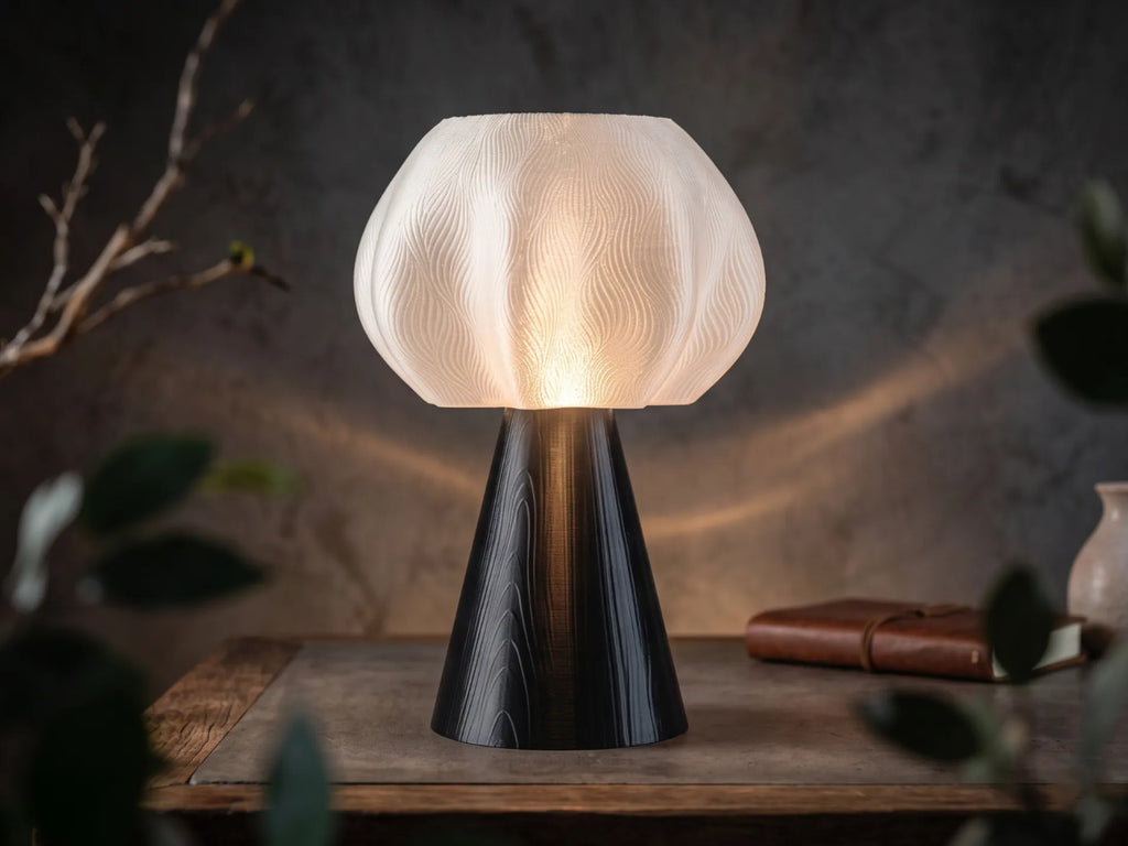FormaCraft Noctavia — Organic Table Lamp