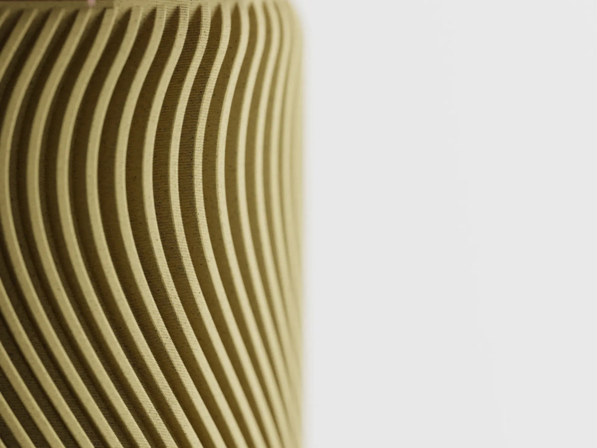 Rippled Plant Pot planter 2