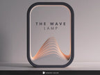 THE WAVE – Sculptural 3D Printed Table Lamp