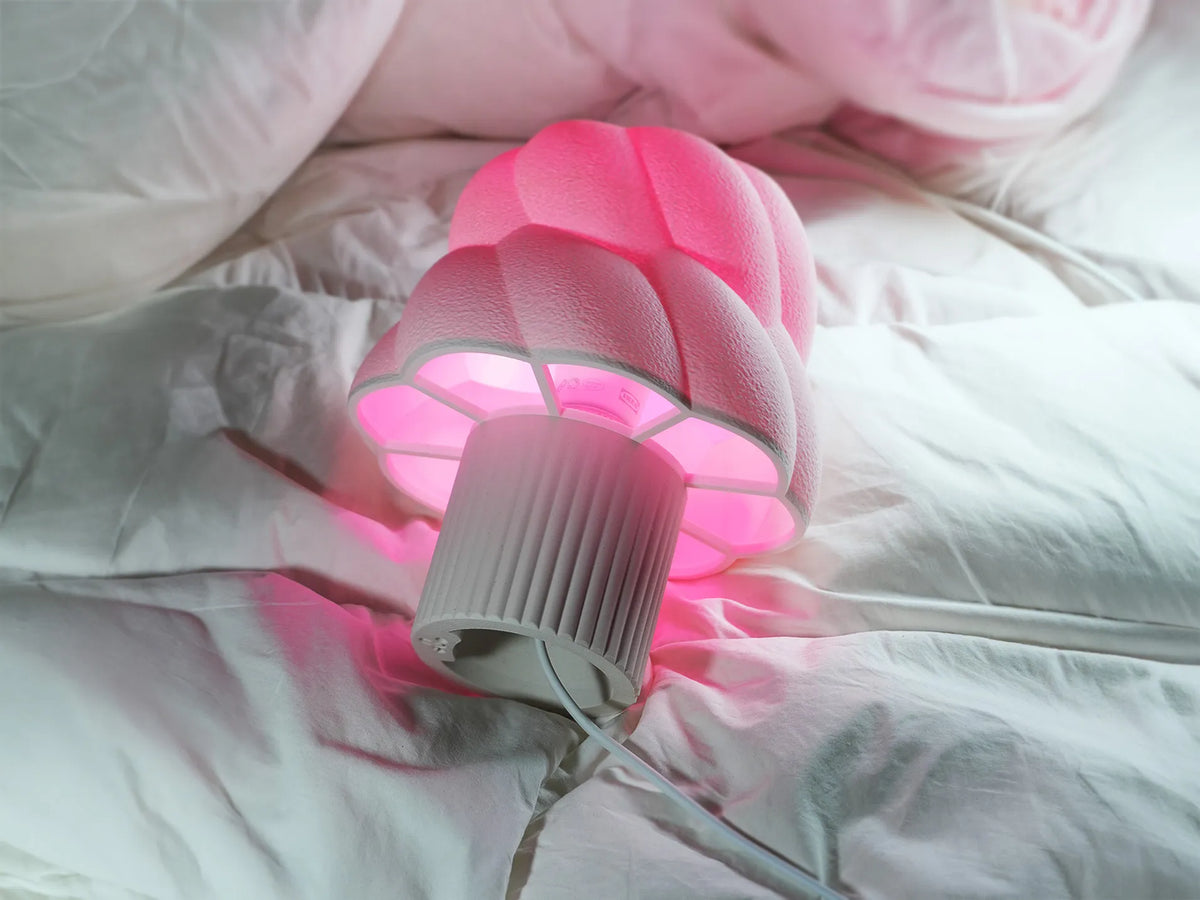 Cloud Lamp with pink light