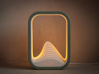 THE WAVE – Sculptural 3D Printed Table Lamp