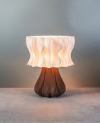 FormaCraft Mirelle Ember — Organic Table Lamp