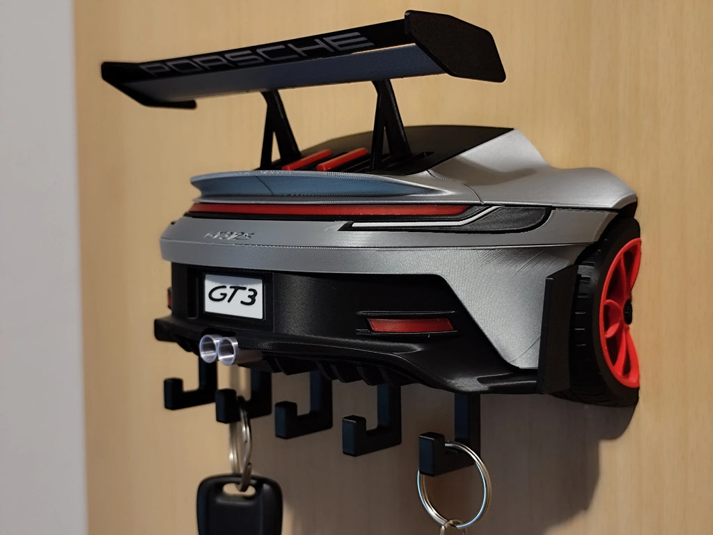 FormaCraft GT3 RS Key Hanger — Porsche Wall Key Holder