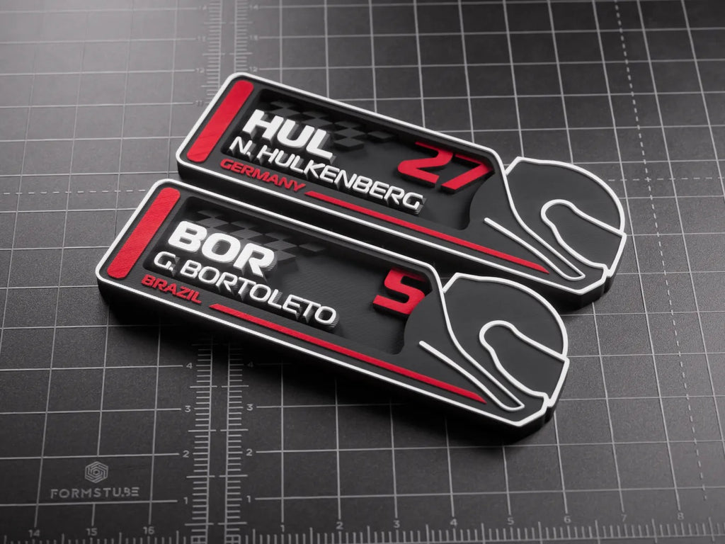 F1 2026 Driver Plates – Every Team