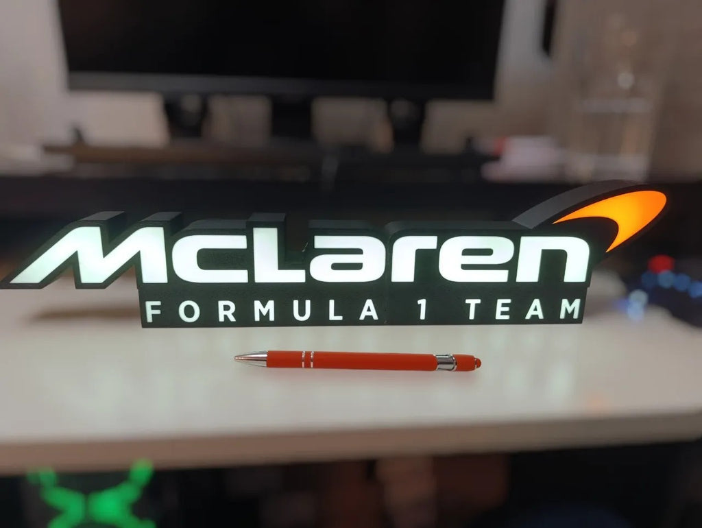 Mclaren Formula 1 Team LED Light Box