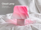 Cloud Lamp with pink light