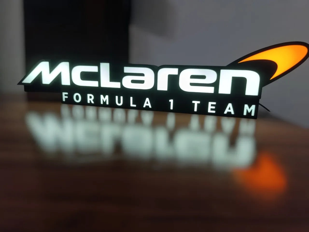 Mclaren Formula 1 Team LED Light Box