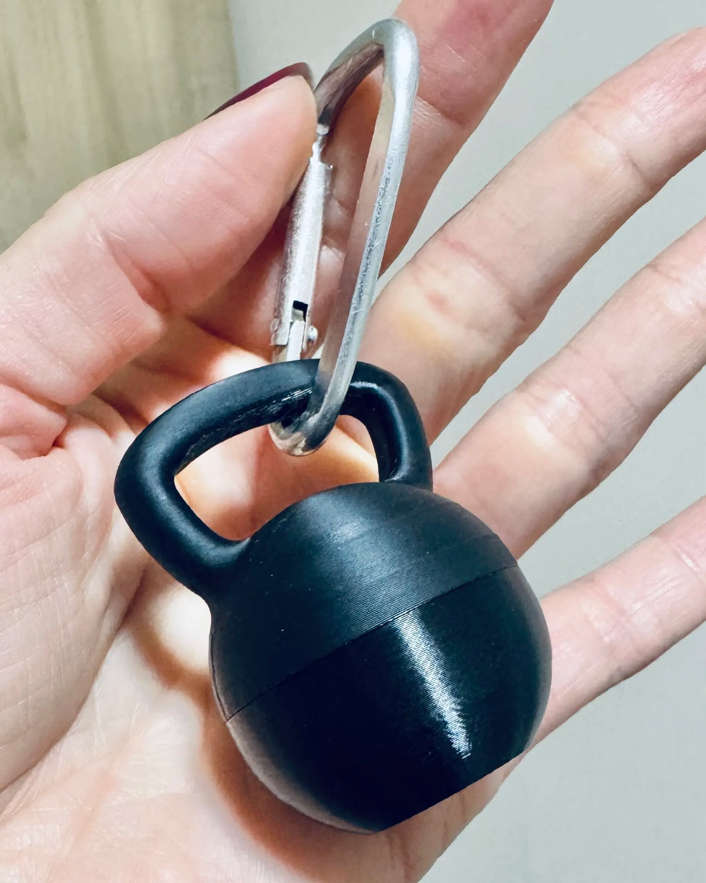 FormaCraft Kettlebell Keychain Storage Case