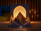 FormaCraft Mountain Light minimalist ambient lamp