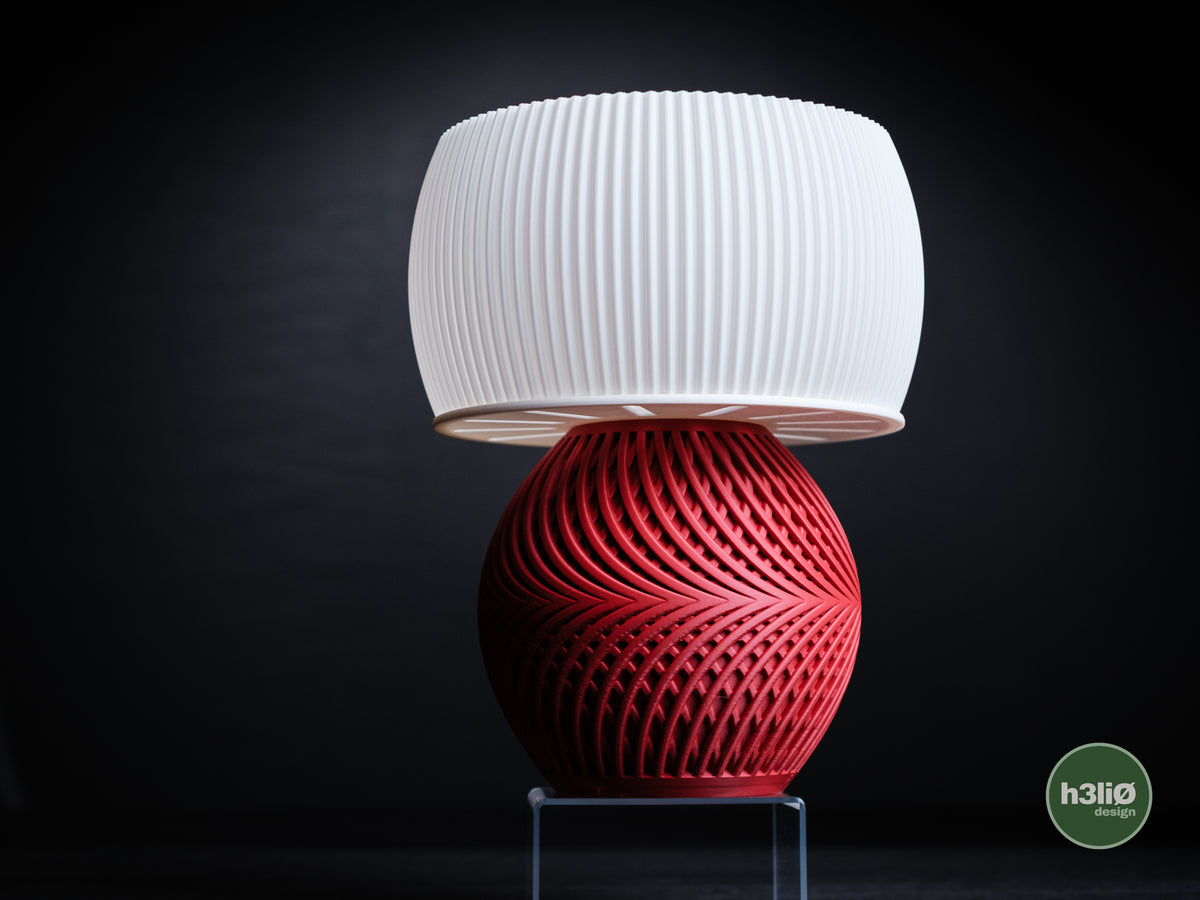 Spiral Lattice Table Lamp – alternate angle